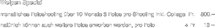 Welpen Special
